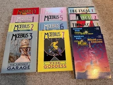 Moebius graphic novel collection - 12 albums - Epic/Marvel/Dark Horse/Comcat
