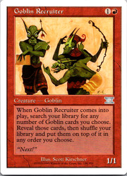 Goblin Recruiter #186 Classic Sixth Edition MTG