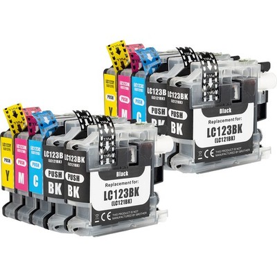 Druckerpatronen für Brother LC123 MFC-J4410DW MFCJ870DW MFCJ4510DW DCP-J152W XL