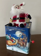 Lazarus Santa Jack-In-the-Box 1rst Edition Lazarus~Working Plays Music