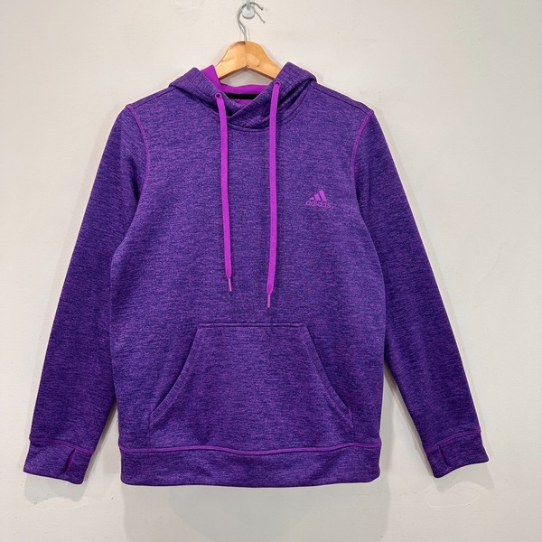 Adidas Hoodie Women S (AU 8-10) Purplish Blue Climawarm