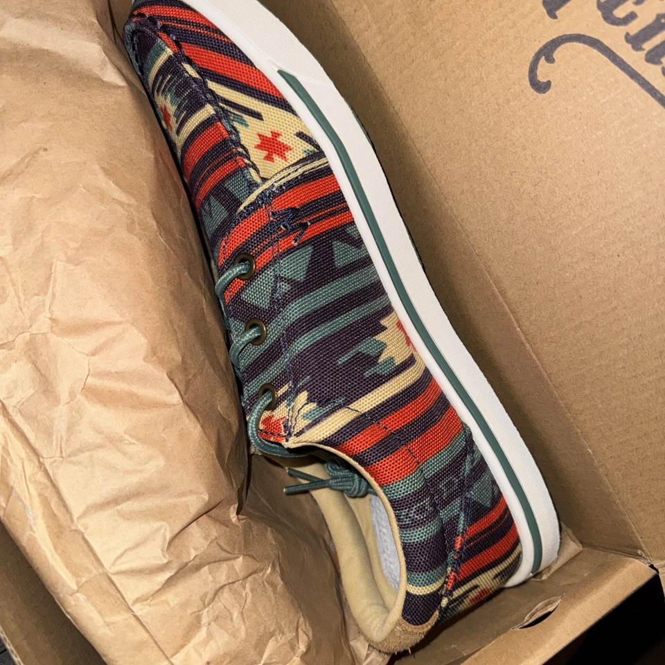 Zapatos Wrangler Footwear Retro Azul Marino Suroeste - Puntera Sin usar, en caja Foto 2 de 4