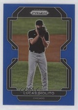 2022 Panini Prizm Blue Prizm Lucas Giolito #10 11th