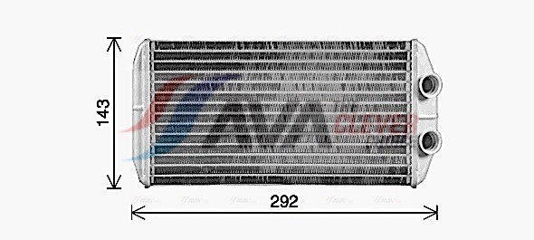 Fits AVA COOLING CN6338 AVA Heat Exchanger, interior heating CN6338 A ⭐UK Stock⭐