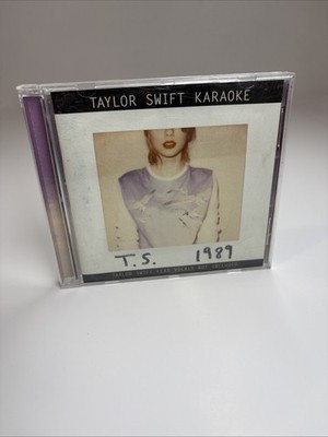 Taylor Swift Karaoke: 1989 by Swift, Taylor (CD + DVD, 2015, 2-Disc) Big Machine