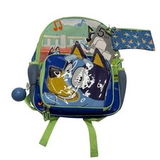 Bluey Character Backpack Set Lunch Bag Gadget Case Squish Ball Dangler School