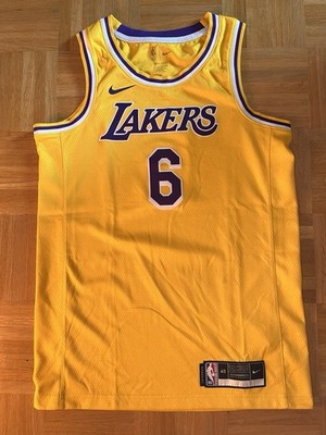 Nike LeBron James Icon Edition Trikot LA Los Angeles Lakers für Herren Nr. 6