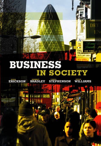 Business in Society Erickson Hardback Polity Press 9780745642321