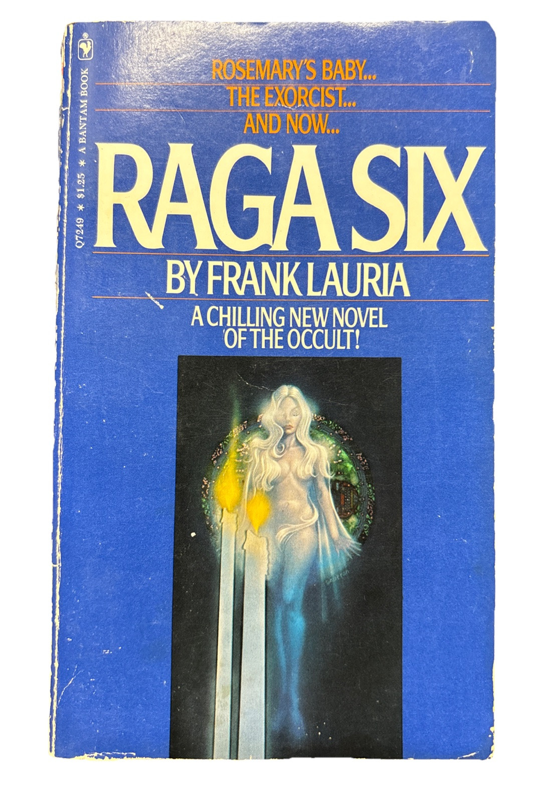 Raga Six by Frank Lauria - Bantam Q7249 - 1972