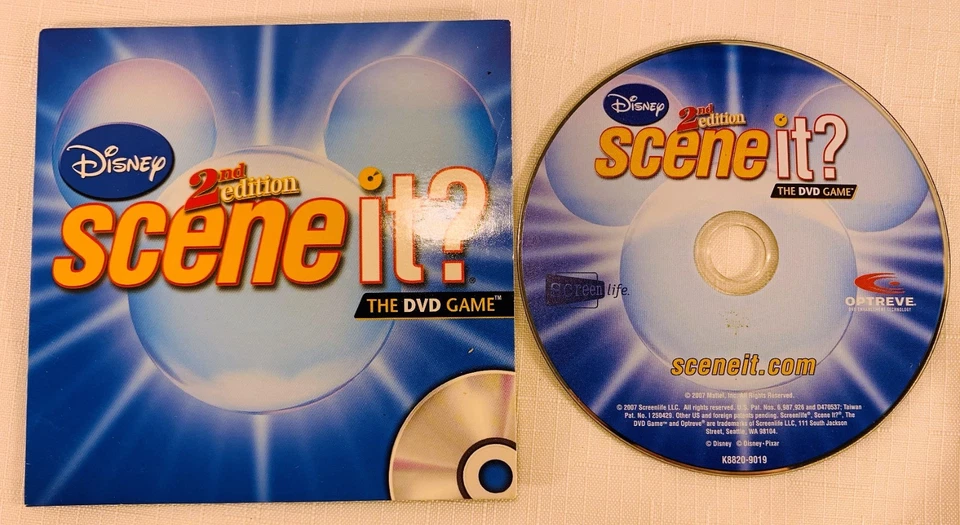 2007 Disney Scene It Game 2nd Edition by Mattel Complete Great Cond FREE SHIP - Image 3 of 4