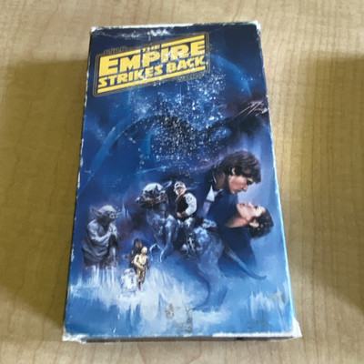 CBS Fox Video Star Wars: The Empire Strikes Back VHS NTSC PG Full Screen