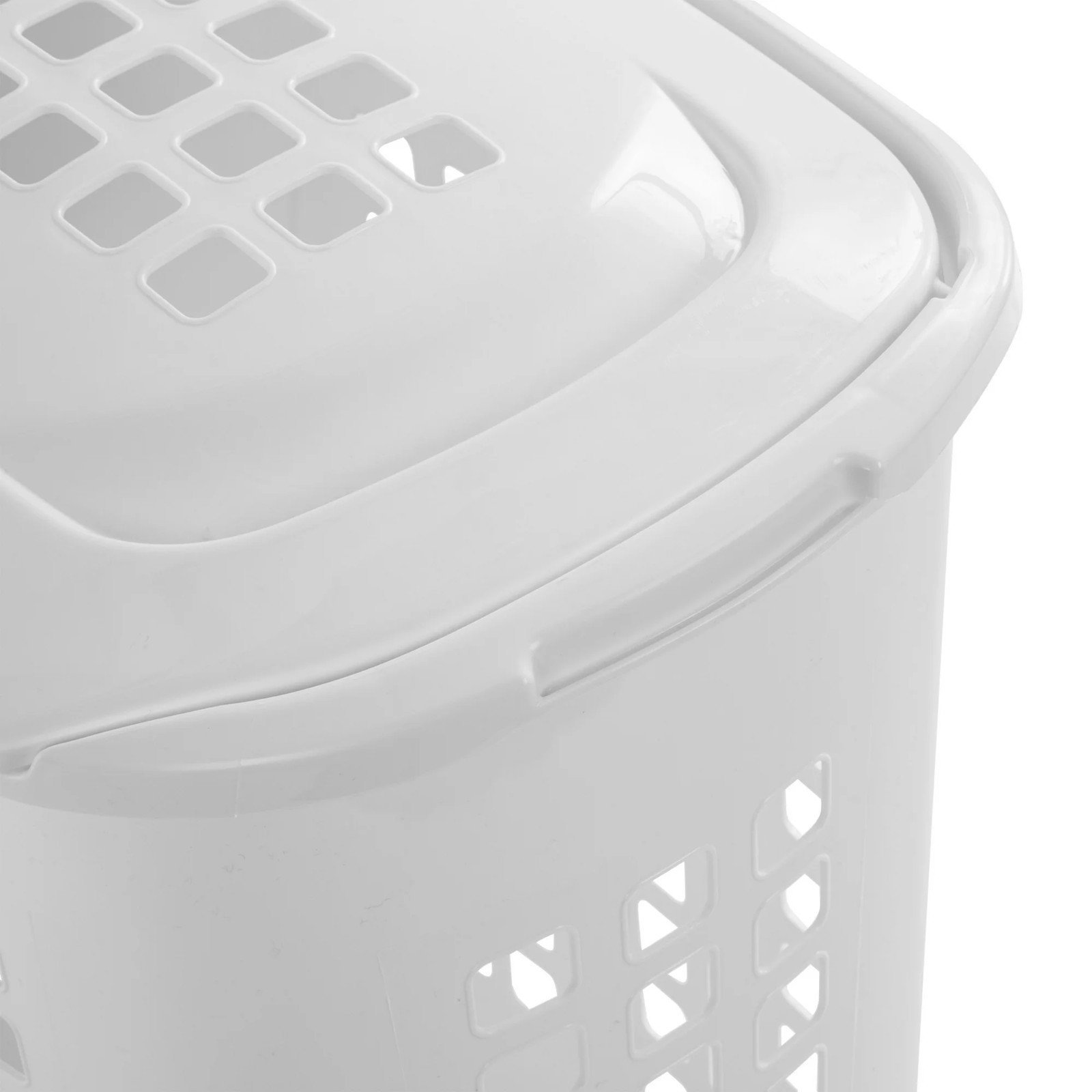 Sterilite 12218004 2.3 Bushel/81 Liter LiftTop Laundry Hamper, White, 4-Pack