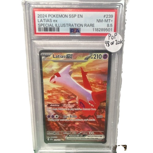 Latias ex graded PSA 8.5 for sale on eBay