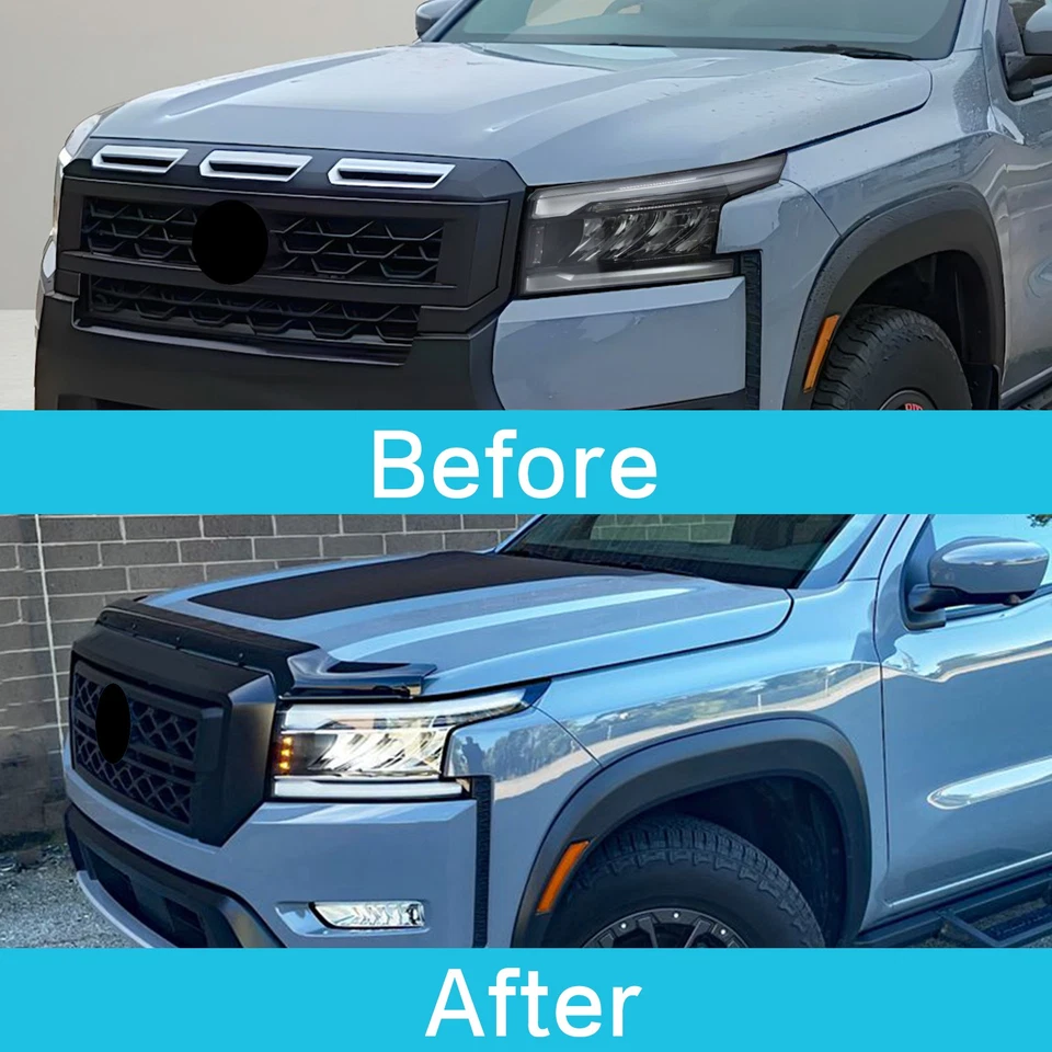 LED Headlight w/DRL For 2022-2025 Nissan Frontier PRO-4X Left Driver Headlamp - Imagem 3 de 4