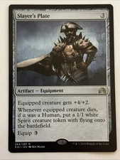 MTG Shadows over Innistrad Slayer's Plate 264/297 LP Rare