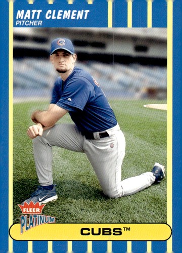 2003 Fleer Platinum Matt Clement #119 card