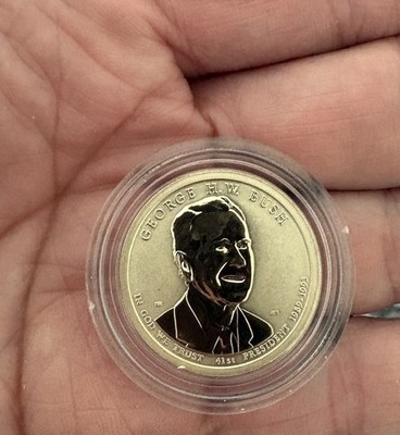 2020S George HW Bush Reverse Proof Presidential Coin  FREE SHIPPING Key