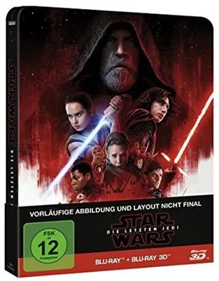 Star Wars 8: Die letzten Jedi (3D & 2D Blu-ray im Steelbook) | Rian Johnson