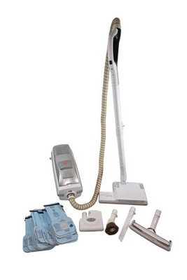 Aerus Electrolux Lux Guardian Ultra Canister Vacuum W/Attachments & 25 Bags READ