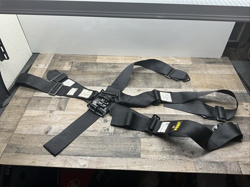USED JEGS/RJS UNIVERSAL 5‑POINT 3' PULL‑DOWN SHOULDER RACING HARNESS SEAT BELT