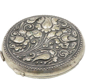 ヴィンテージ】STERLING SILVER 銀製コンパクト Antique Silver Compact | eBay