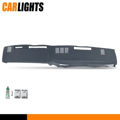 TPE Soft Fit For 1981-1991 Chevy GMC C/K/R Pickup Dark Blue Dash Cover Overlay