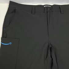 Amazon Men's Employee Work Shorts Black Size XXL 2XL 38-42 
