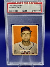1949 Bowman Ken Keltner PSA 5