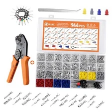 945Pcs Pin Connector Kit,Car Electrical Wire Connectors Terminal Pins,21Type 
