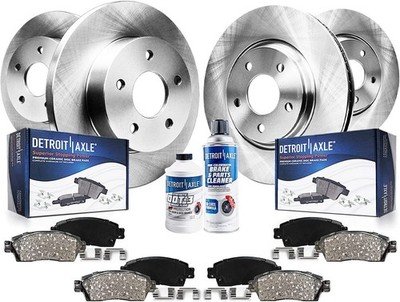2002-2003 Lexus RX300 Front Rear Disc Rotors Ceramic Brake Pads Kit