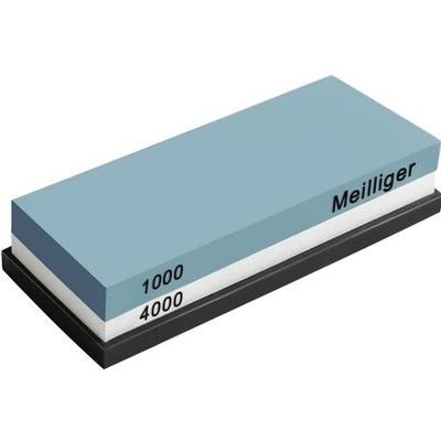 Schleifstein Küchenmesser Messerschärfer Schleifhilfe Set Körnung 1000 4000