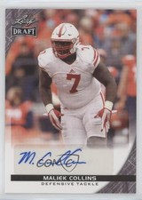 2016 Leaf Draft Retail Auto Maliek Collins #A-MC3 Auto 1u6