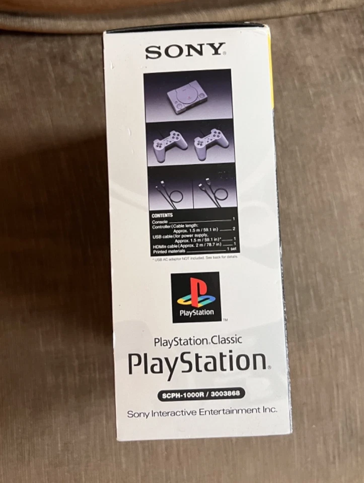 SONY PLAYSTATION CLASSIC MINI CONSOLE/ 20 CLASSIC GAMES PRELOADED - Image 3 of 4