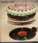 ROLLING STONES on LP  " LET IT BLEED   " rock blues