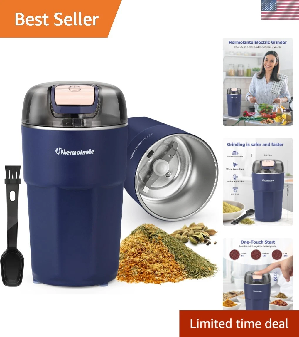 Brand New Herb Spice Grinder Blue
Opens in a new window or tab