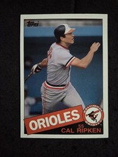 1985 Topps Super card # 48 Cal Ripken  ( VG to EX )