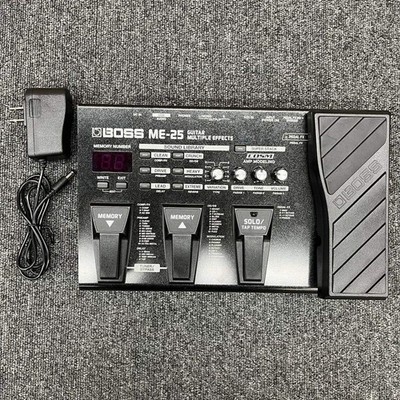BOSS ME-25 Guitar Multi Effects Pedal Tested Working Japan
