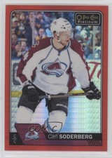 2016-17 O-Pee-Chee Platinum Red Prism 4/199 Carl Soderberg #127 1ya