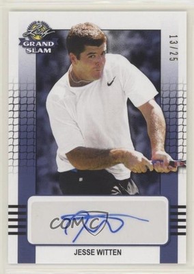 2018 Leaf Grand Slam Blue 13/25 Jesse Witten #BA-JW1 Auto 0a2