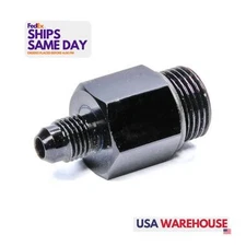 Nitrous Express 11724, One Black Aluminum 4An Bottle Nipple For Lightning 500 Va