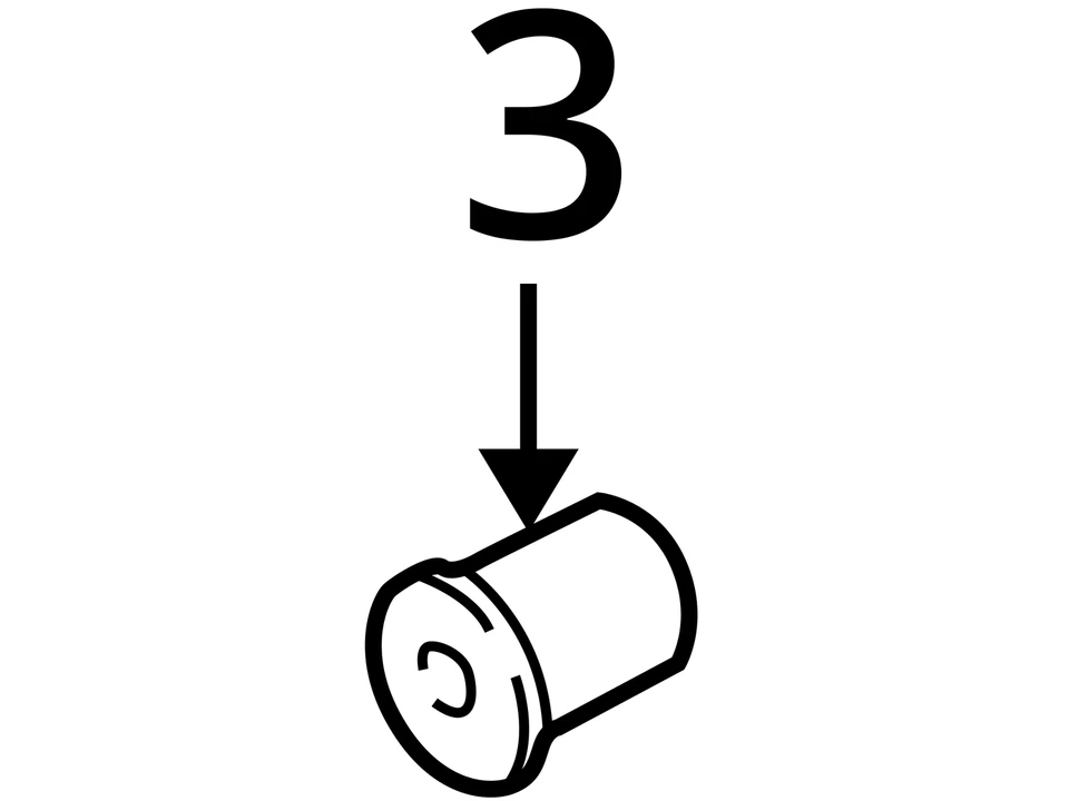 Chevrolet Pontiac Cavalier Cutlass Calais 1982-2005 buje eje R 22597998 nuevo Foto 3 de 3