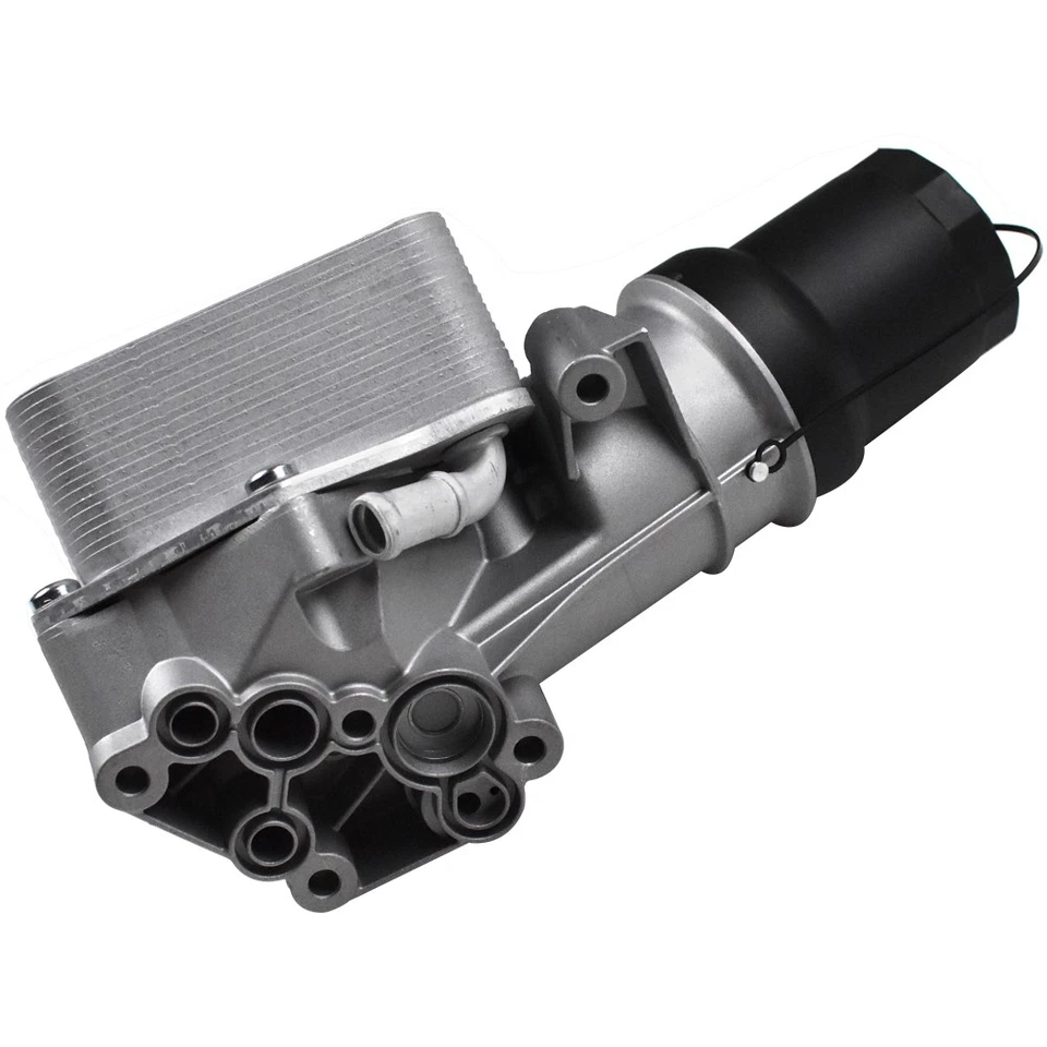 Carcasa de filtro de enfriador de aceite para VW Beetle Golf Jetta Rabbit para Audi TTRS 2,5 L Foto 4 de 4