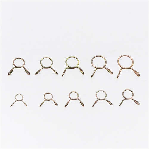 New Practical Spring Hose Clamps 100Pcs Metal 100PCS Accessories Boats - Picture 2 of 8