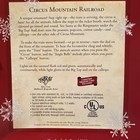 Hallmark Circus Mountain Railroad Train Ornament Keepsake Magic Motion 2002 — photo 2