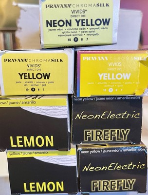 Pravana And Pulp Riot Yellows (sealed/ new comment color desired buy it now)