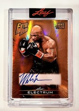 Mike Tyson Boxing Cards and Autographed Memorabilia Guide 7