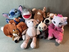 Mixed Plush Lot of 10 Stuffed Animal Disney Pokemon BAB and More
