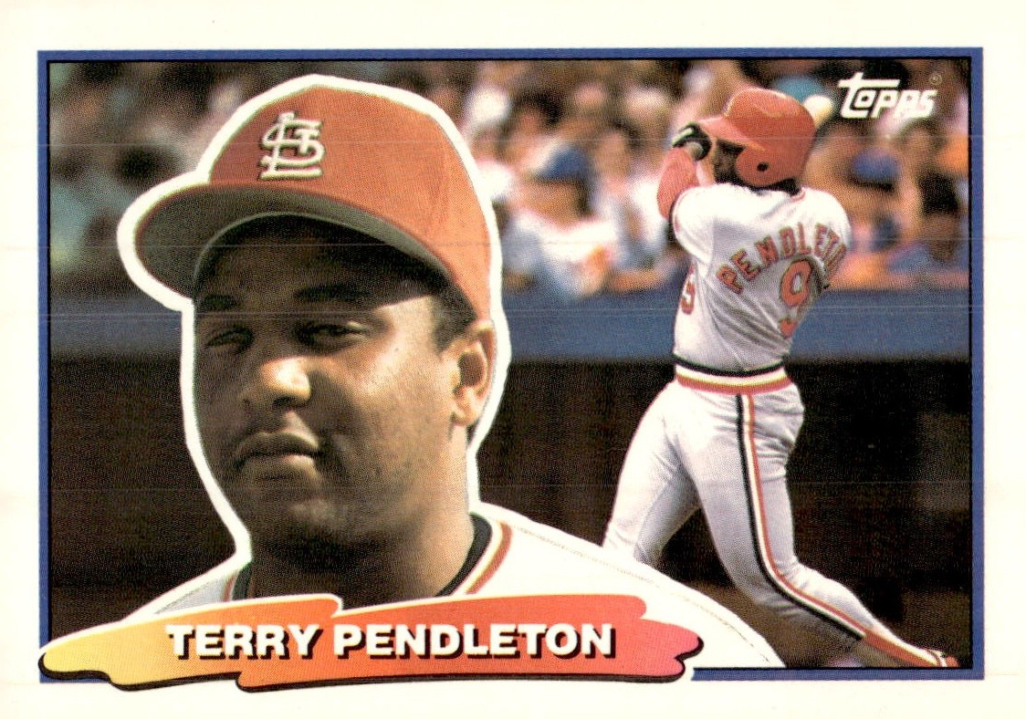 1988 Topps Big #53 Terry Pendleton