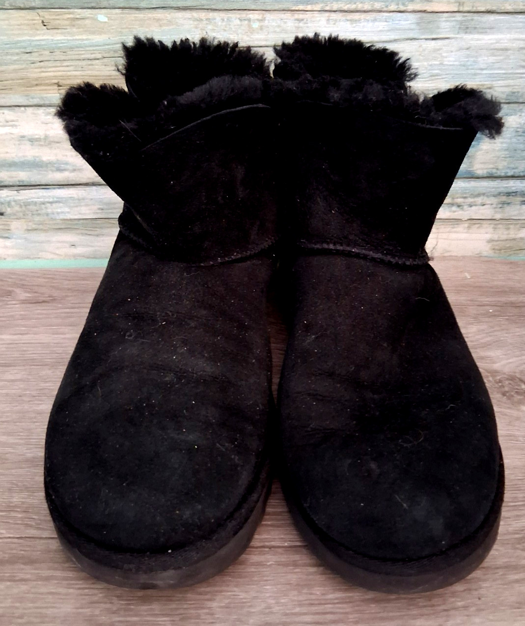 UGG MINI BAILEY BUTTON BLING BLACK SWAROVSKI CRYS… - image 3