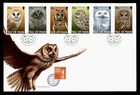 DR WHO 1997 GB ISLE OF MAN FDC OWL CACHET COMBO M71758